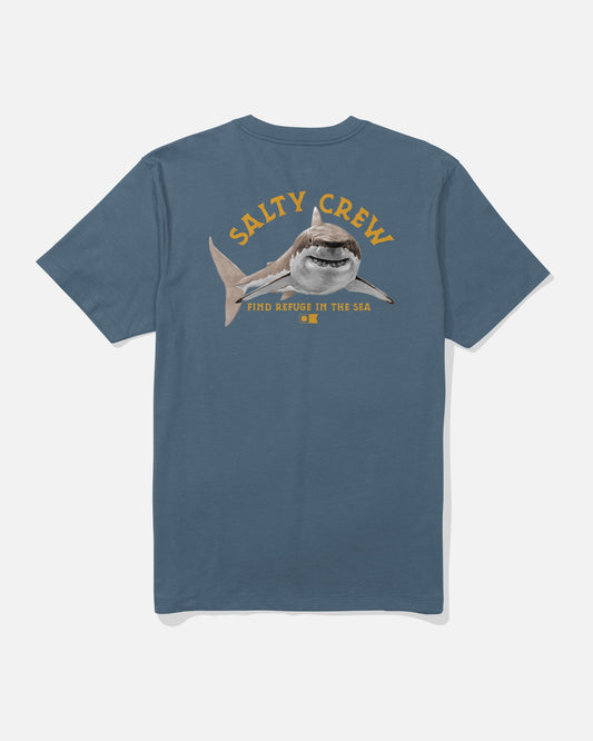 LURKING SS TEE - Slate | Salty Crew
