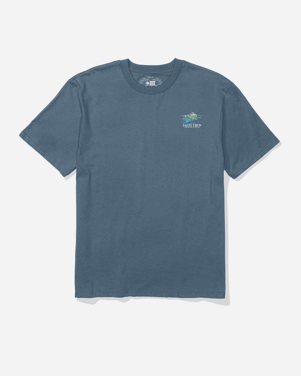 MAHI SURFACE CLASSIC TEE - Slate | Salty Crew