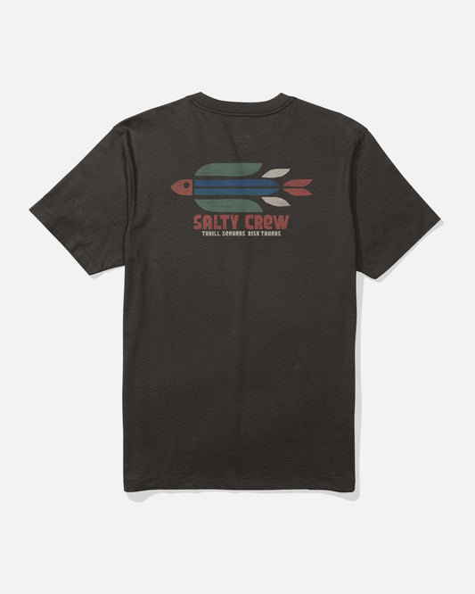 TORPEDO SS TEE - BLACK | Salty Crew