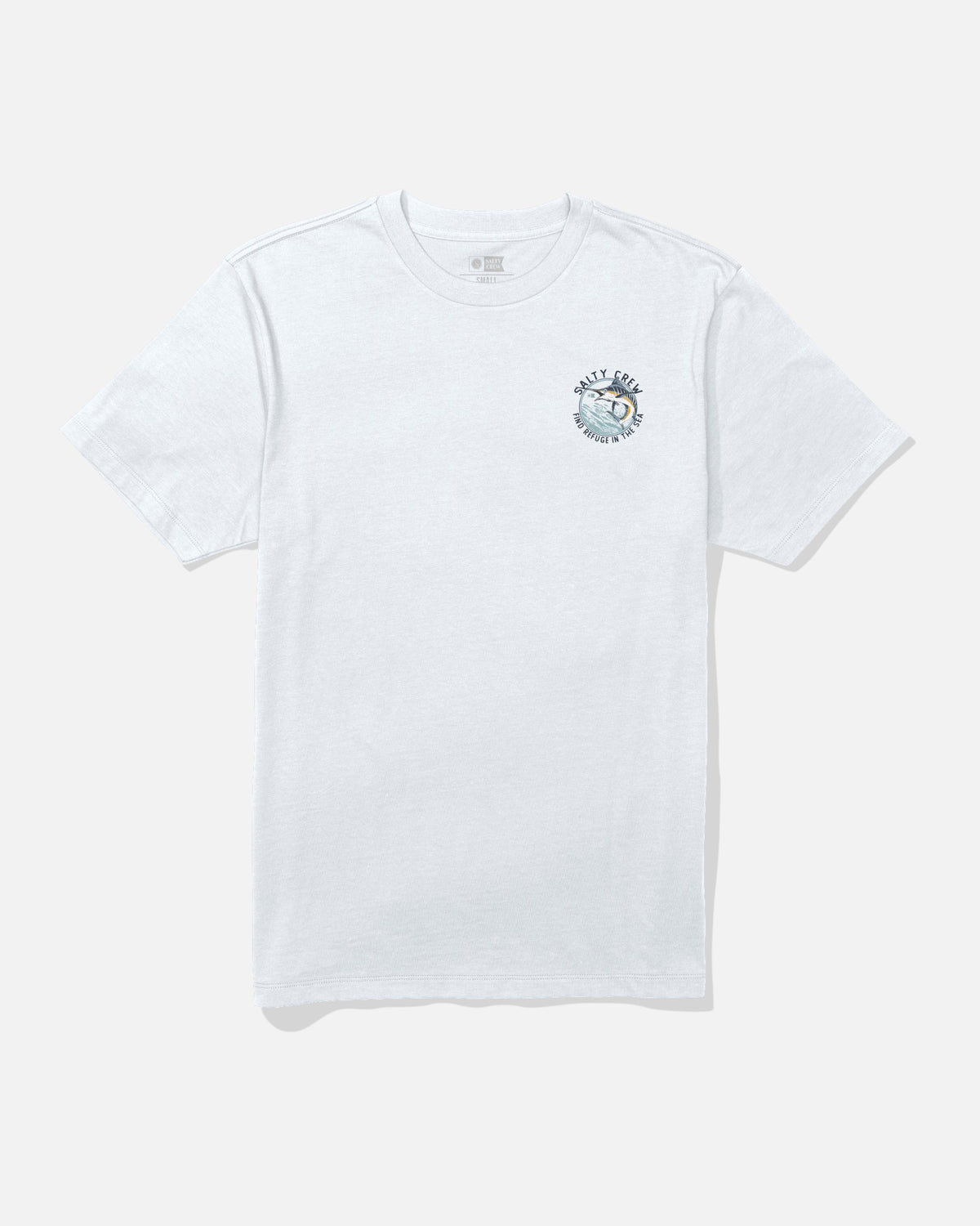 SCHOOLED SS TEE - White | Salty Crew