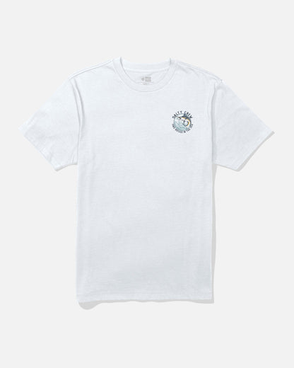 SCHOOLED SS TEE - White | Salty Crew