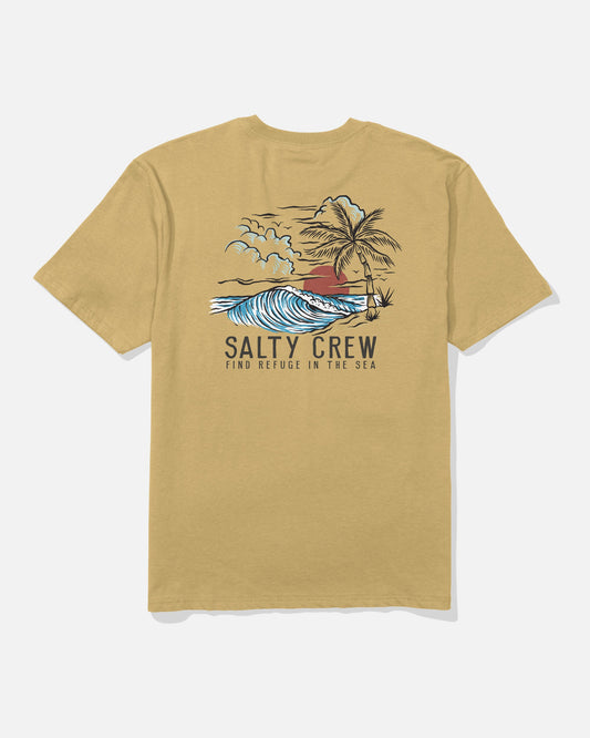 DAY OFF CLASSIC SS TEE - Mineral Yellow | Salty Crew