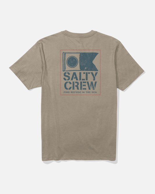 STITCHED SS TEE - Twig | Salty Crew