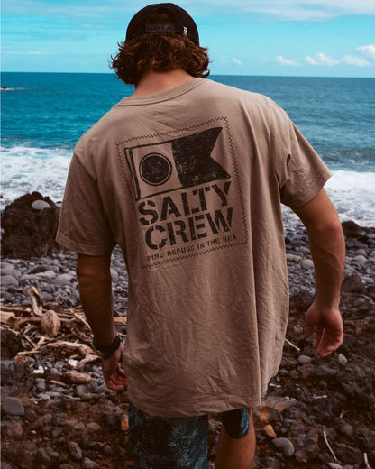 STITCHED SS TEE - Twig | Salty Crew