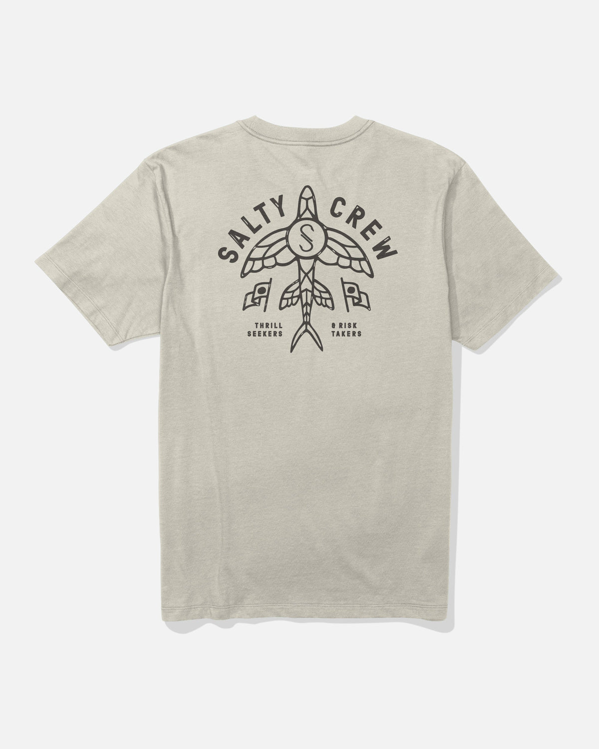 FLYER SS TEE - Bone | Salty Crew