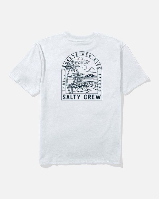 ARCHWAY CLASSIC TEE - White | Salty Crew