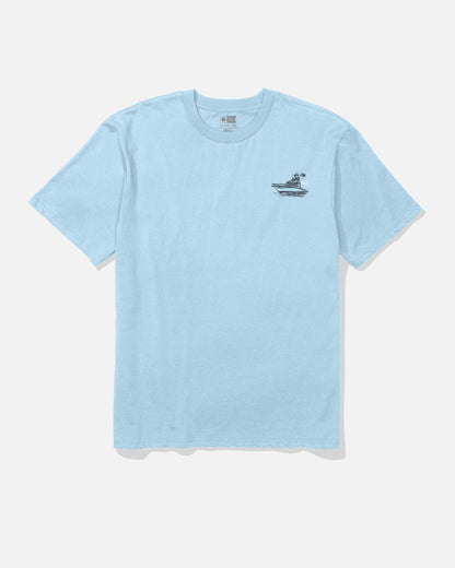 ON BOARD CLASSIC SS TEE - Clear Sky | Salty Crew