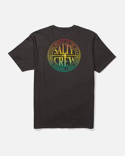 GLOBAL SS TEE - Black | Salty Crew