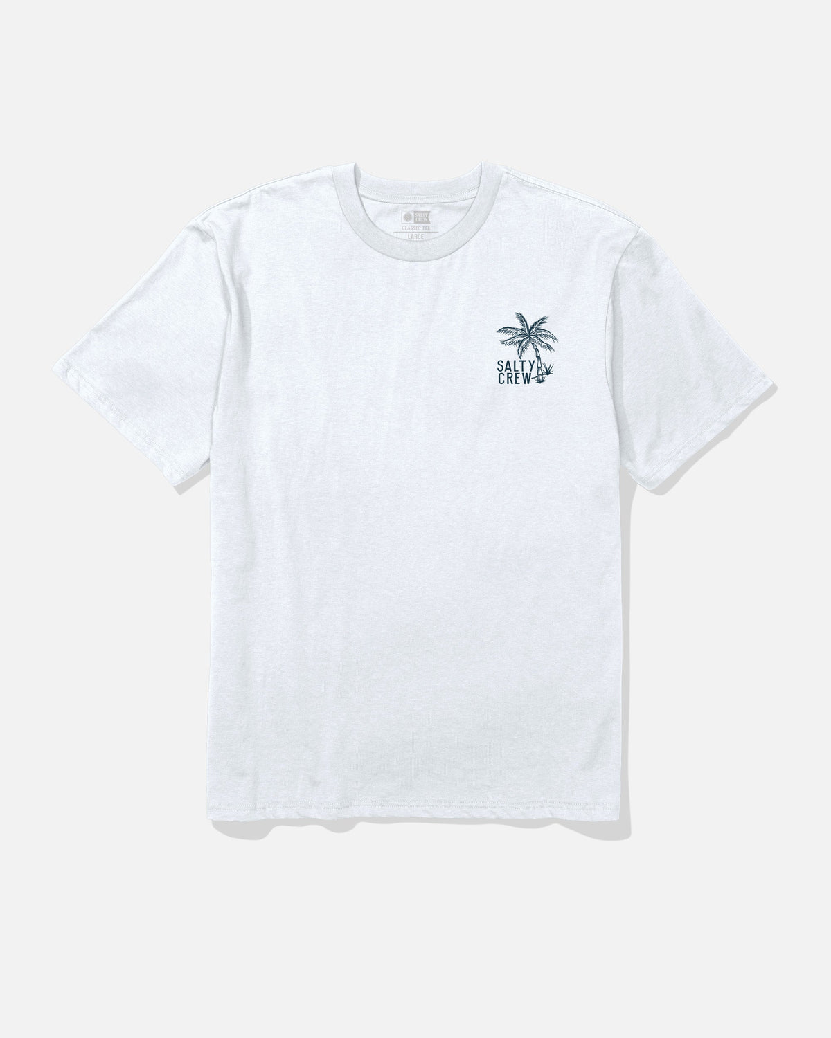 DAY OFF CLASSIC SS TEE - White | Salty Crew