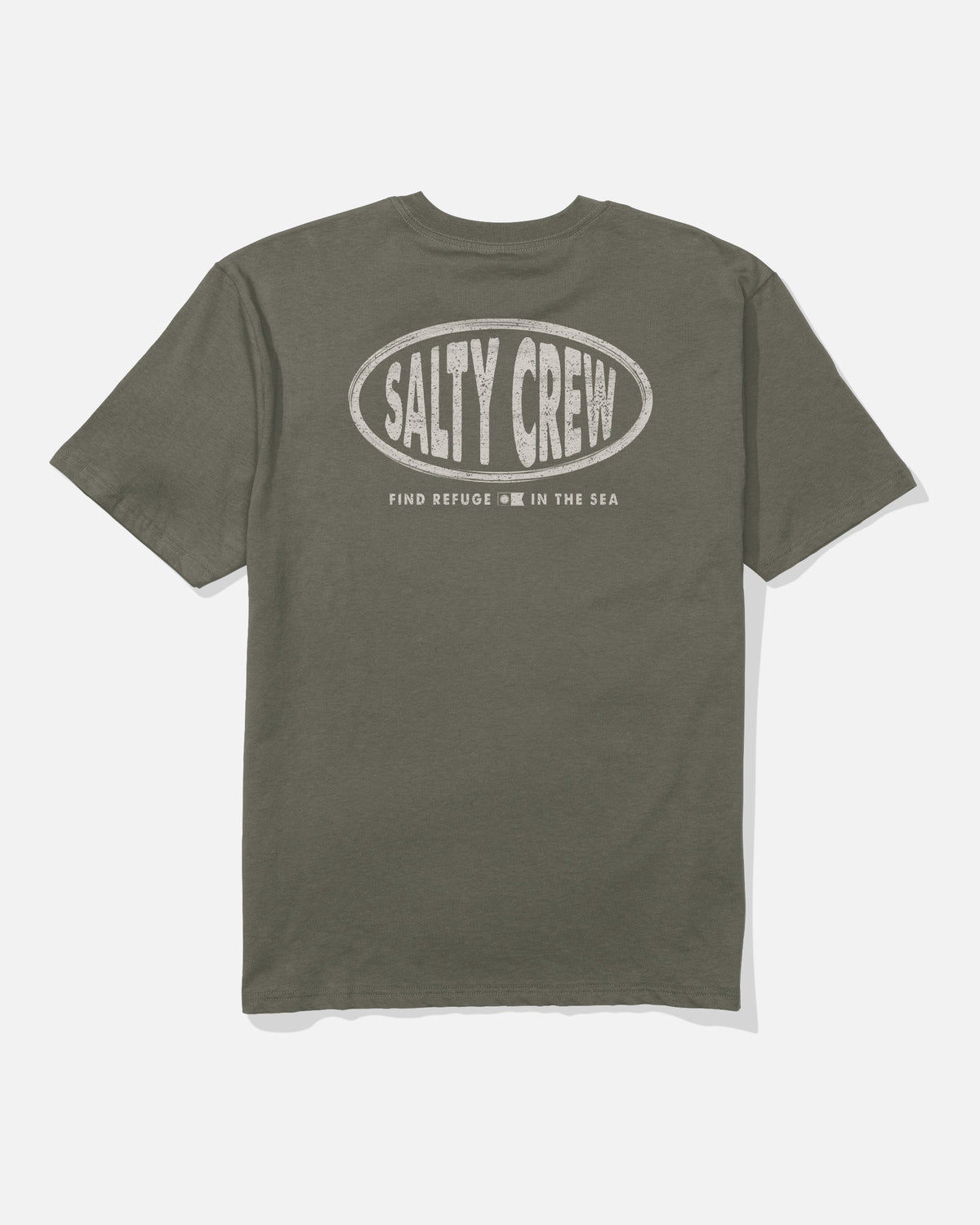 SIGNAGE CLASSIC SS TEE - Dusty Olive | Salty Crew
