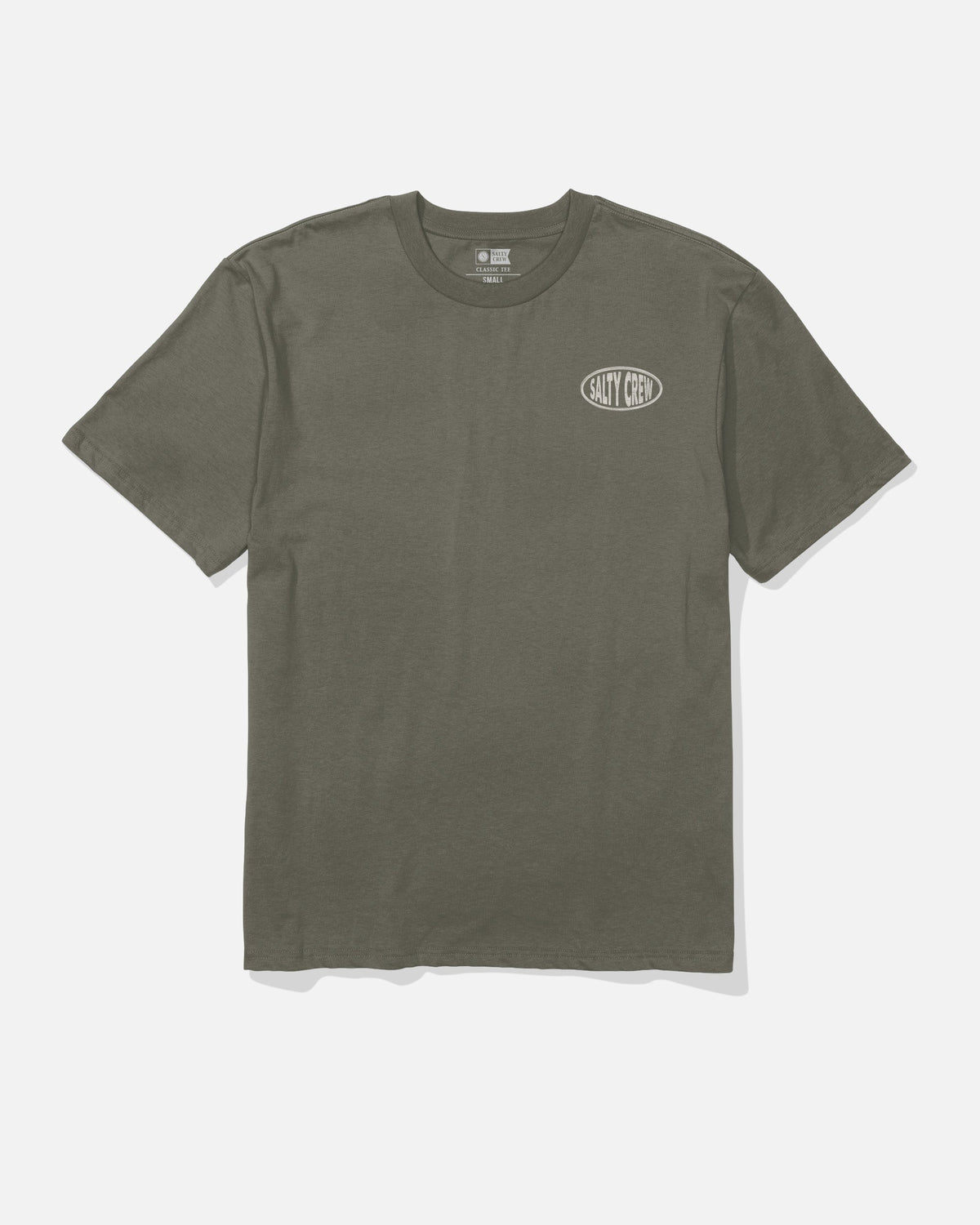 SIGNAGE CLASSIC SS TEE - Dusty Olive | Salty Crew