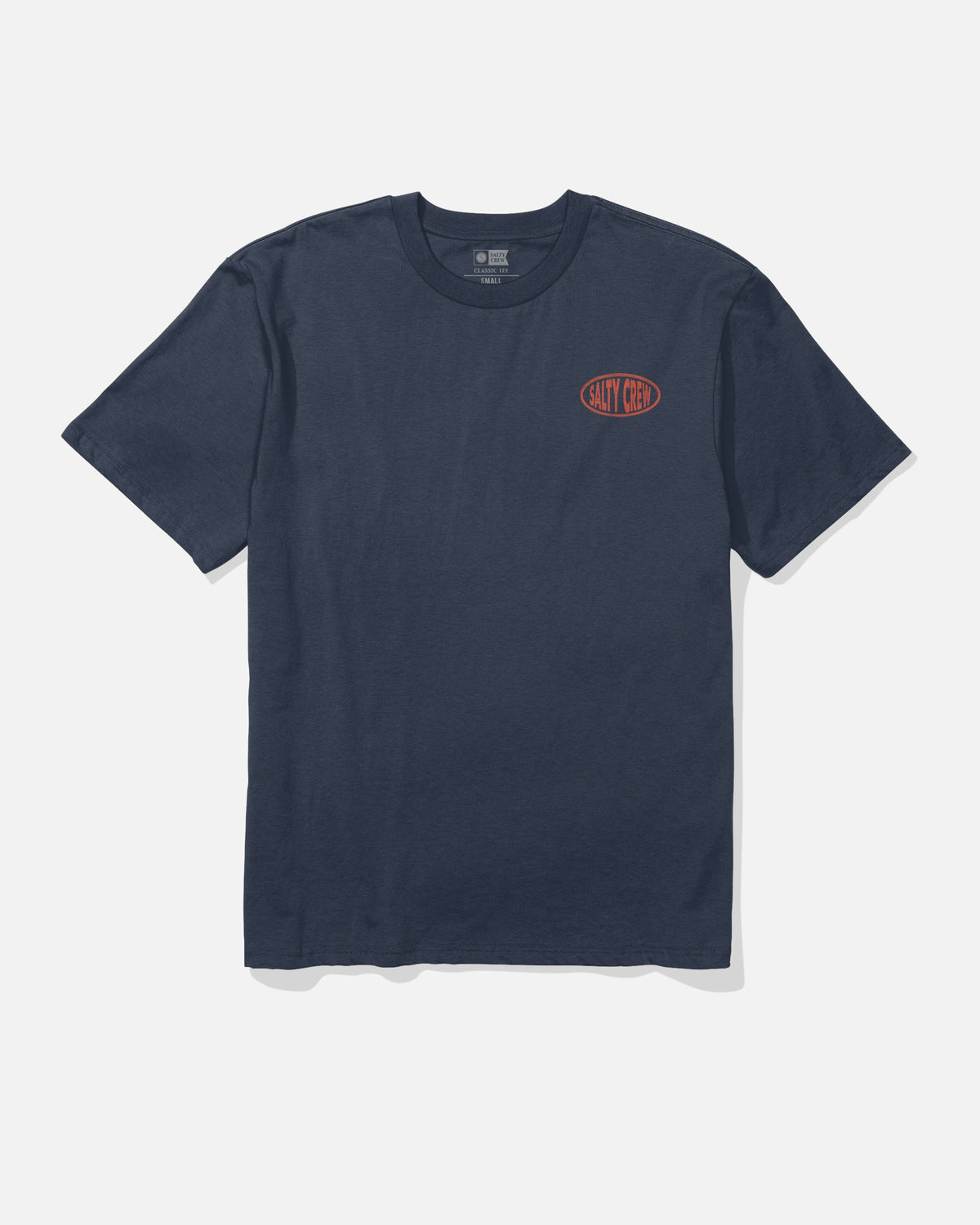 SIGNAGE CLASSIC SS TEE - Navy | Salty Crew