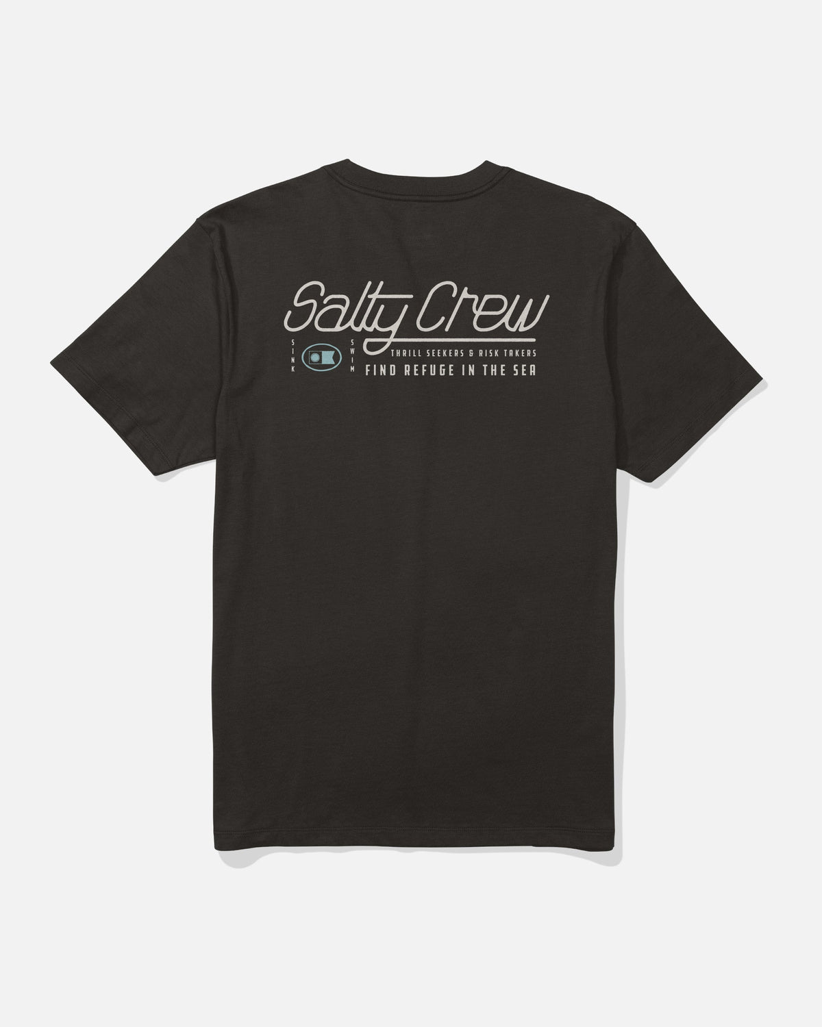 FLUID SS TEE - Black | Salty Crew