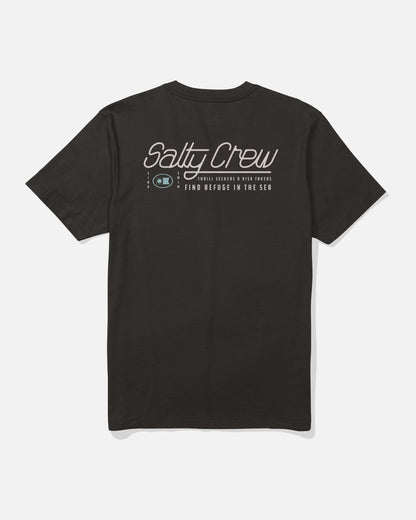 FLUID SS TEE - Black | Salty Crew
