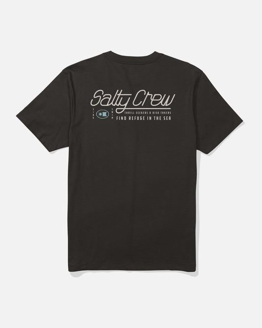 FLUID SS TEE - Black | Salty Crew