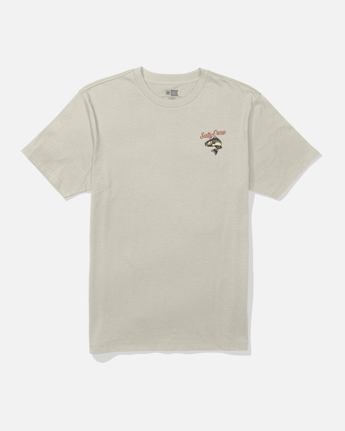 STRIPED SS TEE - Bone | Salty Crew