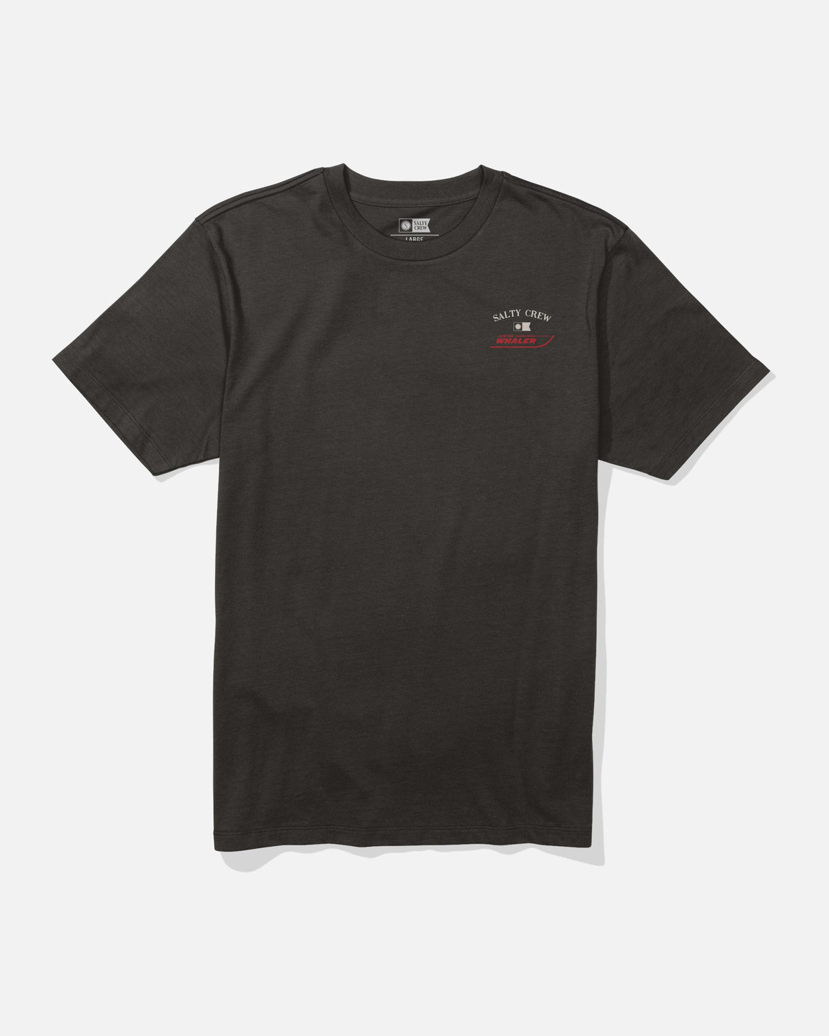 WHALER ICON SS TEE - Black | Salty Crew