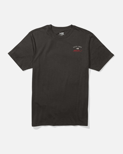 WHALER ICON SS TEE - Black | Salty Crew