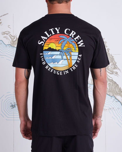 Paradise Premium Tee - Black | Salty Crew