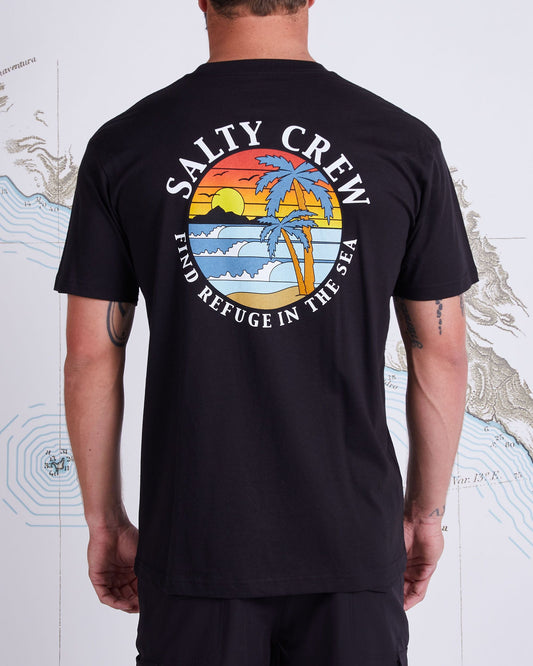 Paradise Premium Tee - Black | Salty Crew